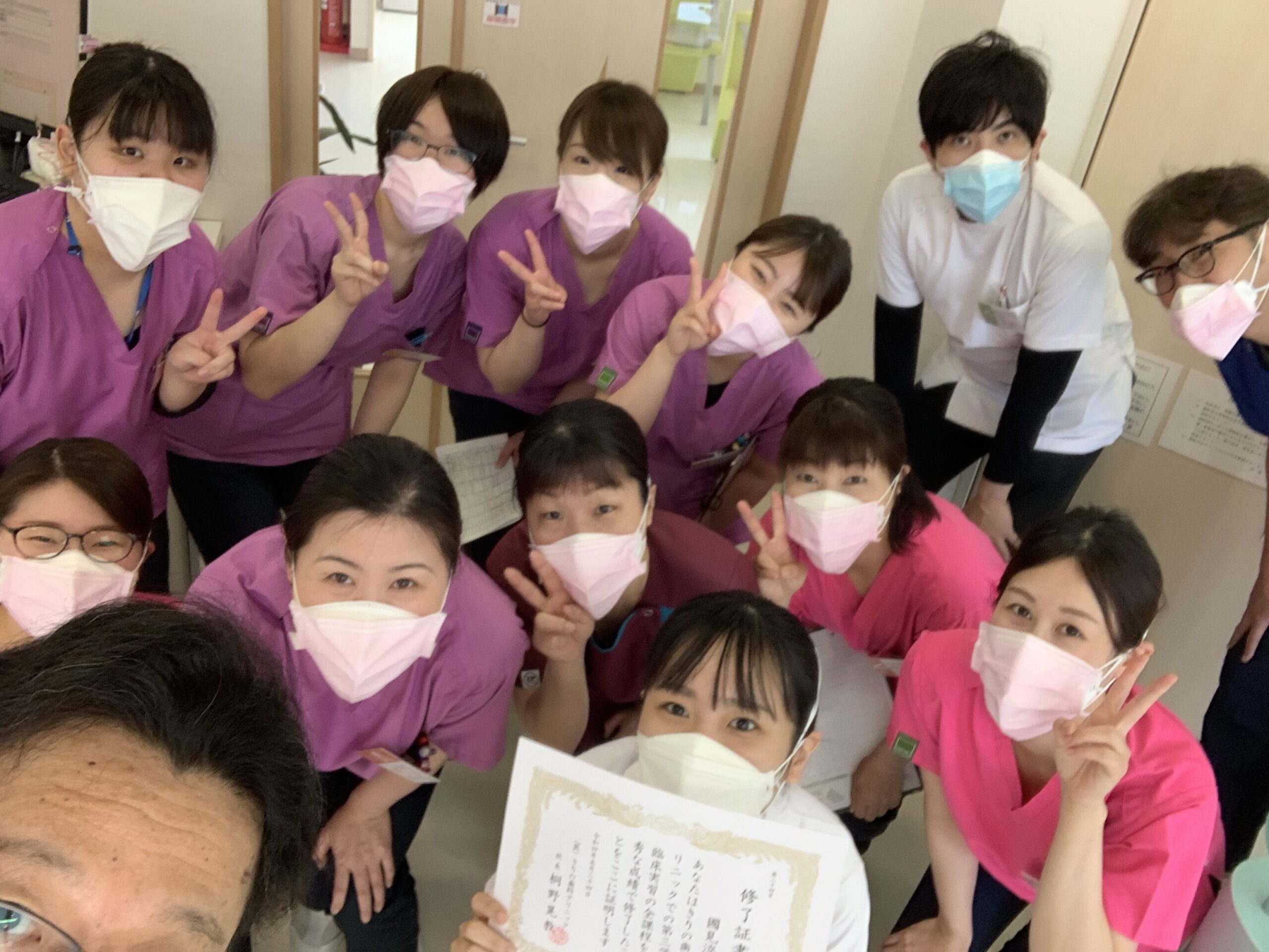 衛生士学校3年生　前期実習終了！！