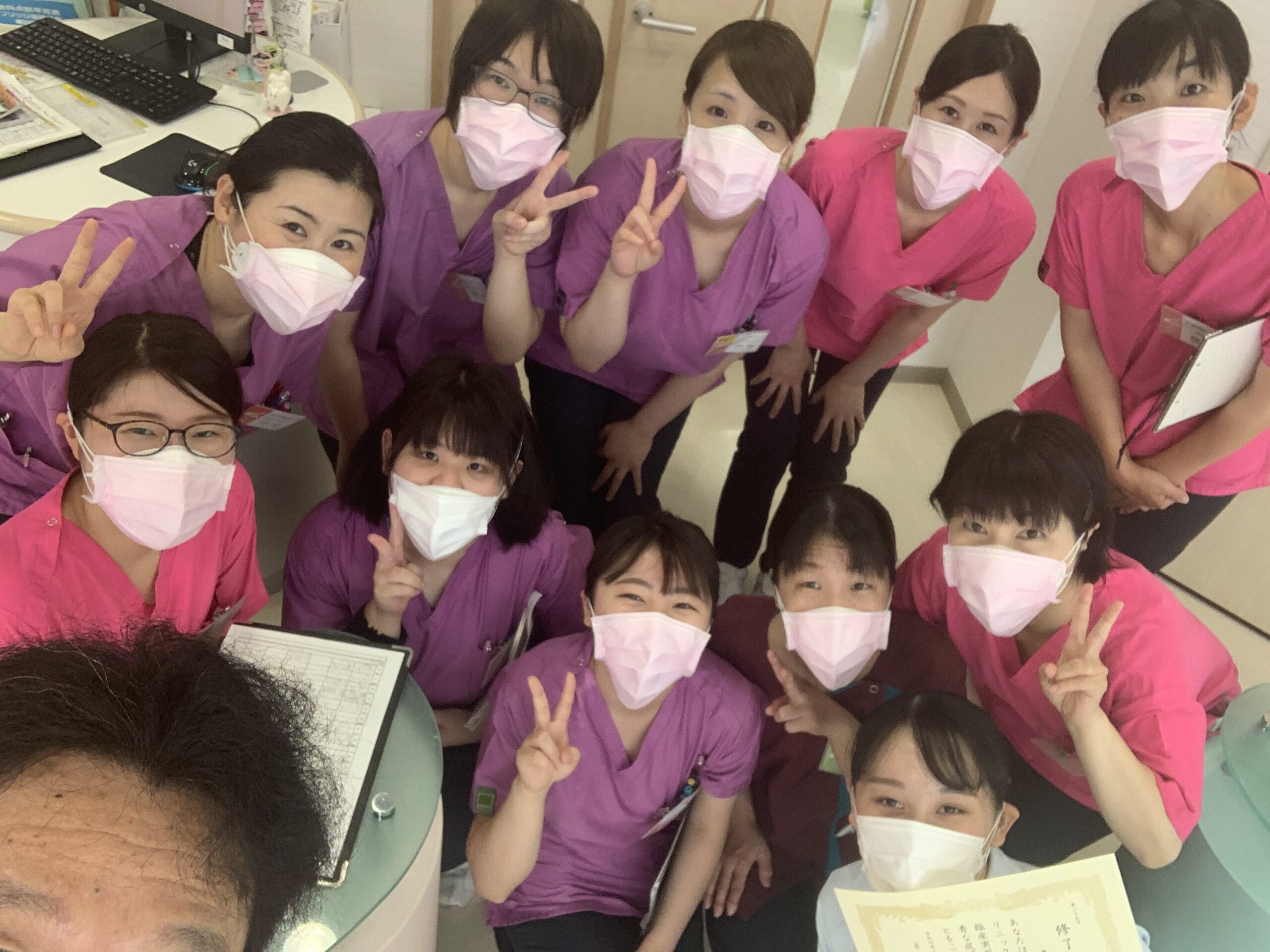 衛生士学校2年生も臨床実習終了！！